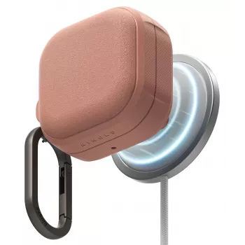 Ringke Onyx Magnetic MagSafe-cover til Samsung Galaxy Buds 4 / 4 Pro - Constant Coral