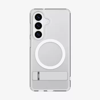 Spigen Ultra Hybrid S Mag MagSafe-cover til Samsung Galaxy S26 - transparent hvid