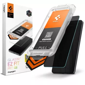 Spigen Glas.TR EZ Fit Pro AC HD Tempered Glass Screen Protector for Samsung Galaxy S26 - Black