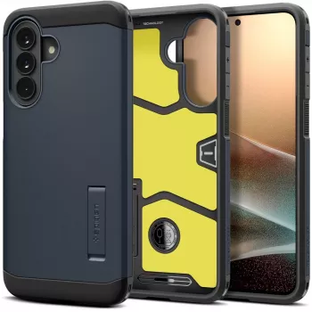 Spigen Tough Armor Case for Galaxy A57 5G, Metal Slate