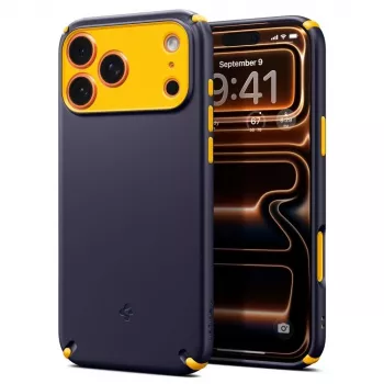 SPIGEN Nano Pop Hybrid Mag MagSafe-cover til Apple iPhone 17 Pro Max - Blueberry Navy