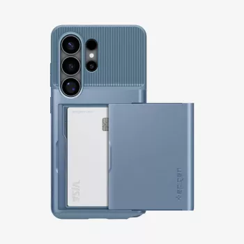 SPIGEN Slim Armor CS Galaxy S26 Ultra lyseblå