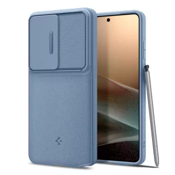 Spigen Optik Armor Galaxy S26 Ultra lyseblå
