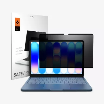 Spigen Safe View privatlivsfilter til MacBook Neo 13 (2026)