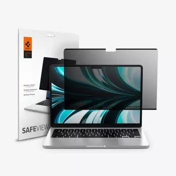 Spigen Safe View Privacy Filter til MacBook Air 13,6