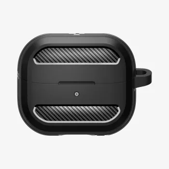 Spigen Rugged Armor Case til Samsung Galaxy Buds 3 / Buds 3 Pro - Mat sort