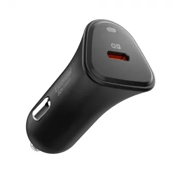 SPIGEN ESSENTIAL EV301 1-PORT BILLADER 30W SORT