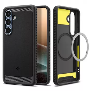 Spigen Rugged Armor Mag Magsafe Galaxy S25 Mat sort