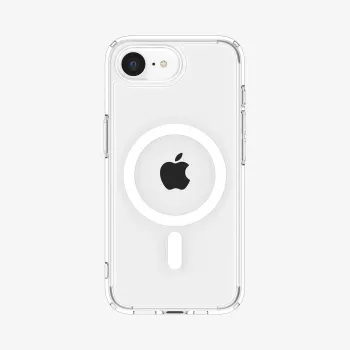 Spigen Ultra Hybrid Mag MagSafe iPhone 16e-cover White