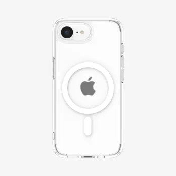 Spigen Ultra Hybrid MagSafe-cover til iPhone 16e, Frost White