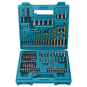 Makita B-49373 75-delt bor- og skruetrækkerbits-sæt med plastkuffert