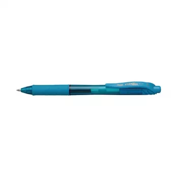 Pentel EnerGel X klik-gelpen - blåt blæk - 0,7 mm - blåt hus - plastik - ambidekstral