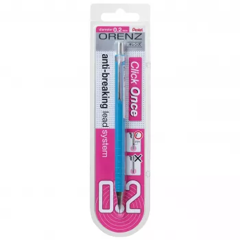Pentel Orenz trykblyant blå B 0,2 mm