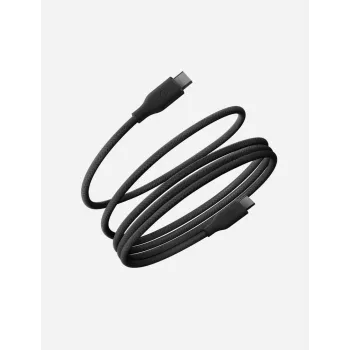 ENERGEA Helix 60 USB-C til USB-C magnetkabel 1,5m sort