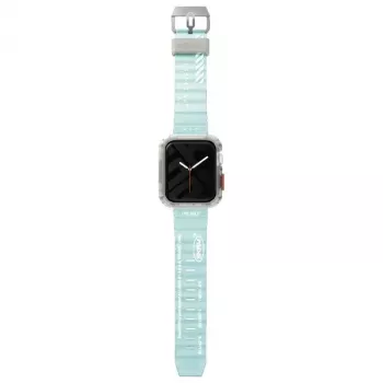 Skinarma Shokku Apple Watch armbånd 45/44/42mm blå