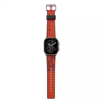 Skinarma Spunk Apple Watch-armbånd 49 mm orange