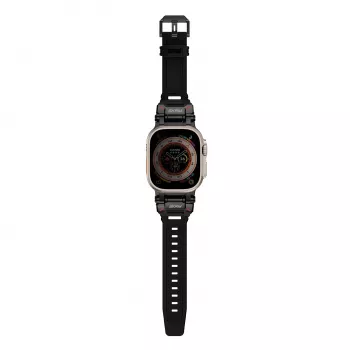 Skinarma Titon Apple Watch Ultra 49 mm-armbånd sort