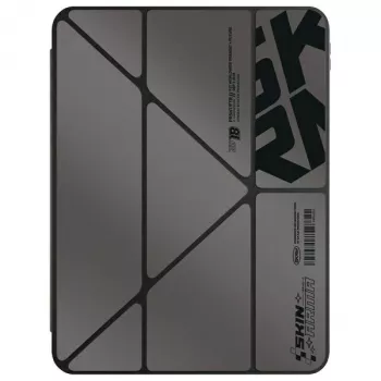 Skinarma Kira Kobai Folio Case til iPad Pro 11 inch M4 2024 / M5 2025, Gunmetal
