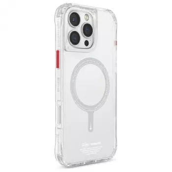 SKINARMA Saido Case til iPhone 16 Pro 6,3 inch Magnetic Charging Clear