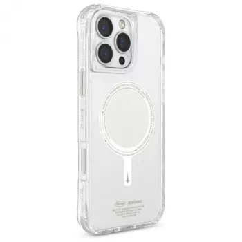 Skinarma Saido iPhone 16 Pro 6,3 inch Magnetisk Ladende Cover grøn (Niteglow)