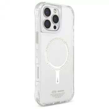 SKINARMA Saido Case til Apple iPhone 16 Pro Max 6,9 inch Magnetic Charging grøn (Niteglow)
