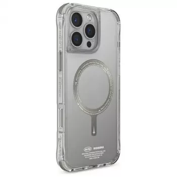 SKINARMA Saido Case til iPhone 16 Pro Max 6,9 inch, magnetisk opladning, titan