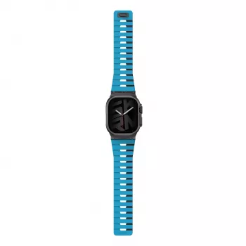 SKINARMA Gemini Apple Watch-armbånd 49/46/45/44 mm blå