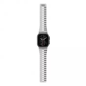 Skinarma Gemini Apple Watch-armbånd 49/46/45/44 mm chalk