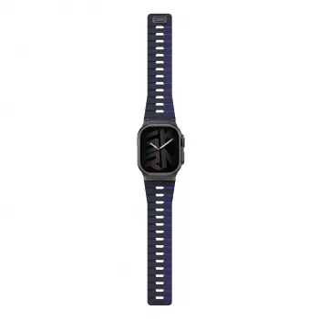 Skinarma Gemini Apple Watch-armbånd 49/46/45/44 mm navy blue