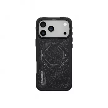 Skinarma Vektor MagSafe Cover til iPhone 17 Pro, Onyx sort