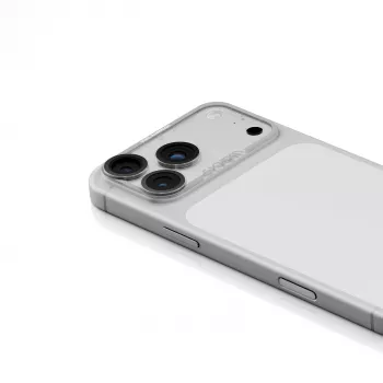 Skinarma Magma Fuld Mat Kameraobjektivbeskytter til iPhone 17 Pro Max - grå