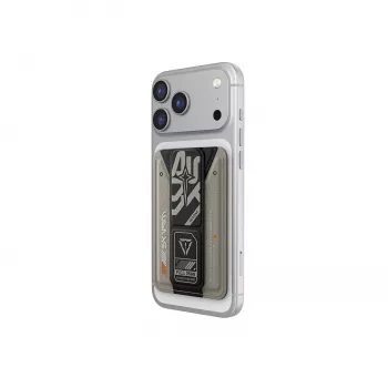 Skinarma Kado Aegis Magnetisk Kortholder Grip Stand Grey