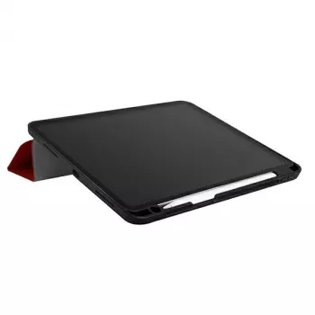 UNIQ Transforma Folio Case til iPad Pro 11 inch (2021/2020) og iPad Air 10,9 inch (2022/2020) med antimikrobiel beskyttelse, koralrød