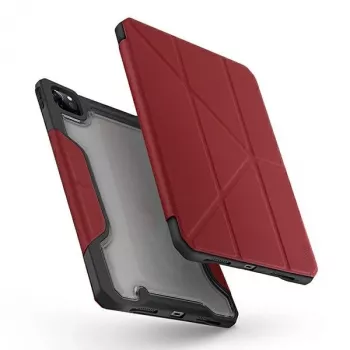 UNIQ Trexa Case til iPad Pro 11 inch 2021/2020 og iPad Air 10,9 inch 2022/2020, antimikrobiel, rød