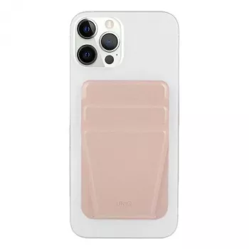 UNIQ Lyft Magnetisk Telefonstativ og Kortholder Pink