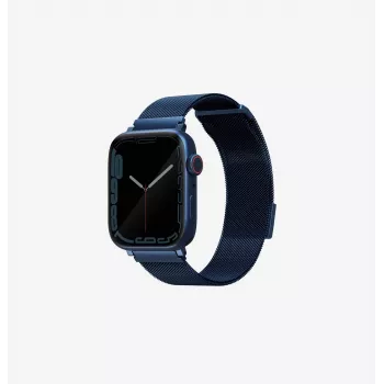 UNIQ Dante Apple Watch-rem rustfrit stål cobalt blue 38/40/41mm