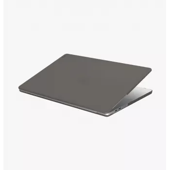 UNIQ Claro Hard Shell Case til MacBook Pro 16 M1/M2/M3/M4/M5 (2021-2026) - Smoke Matt Grey