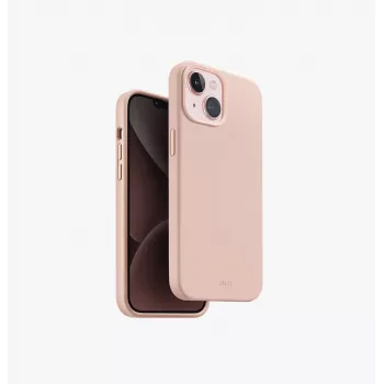 UNIQ Lino Hue Magclick ladecover til iPhone 15/14/13 6,1 inch - kridtgrå
