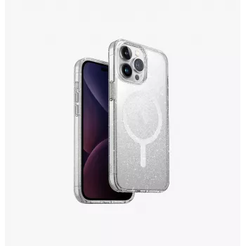 UNIQ LifePro Xtreme cover til iPhone 15 Pro Max 6,7 inch MagClick Charging transparent Tinsel Lucent