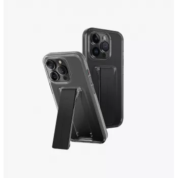UNIQ Heldro Mount with Stand-case til Apple iPhone 15 Pro Max 6,7 inch - Vapour Smoke