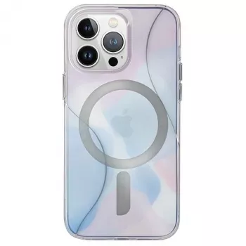 UNIQ Coehl Palette cover til iPhone 15 Pro 6,1 inch Magnetic Charging Dusk Blue