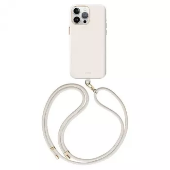 UNIQ Coehl Creme cover til iPhone 15 Pro 6,1 inch med magnetisk opladning elfenbenshvid