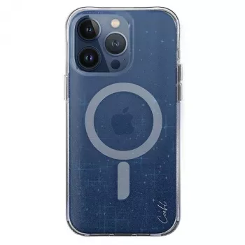 UNIQ Coehl Lumino Case til iPhone 15 Pro Max 6,7 inch magnetisk opladning Preussisk blå