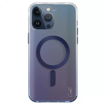 UNIQ Coehl Dazze magnetisk cover til iPhone 15 Pro Max 6,7 inch Azure Blue