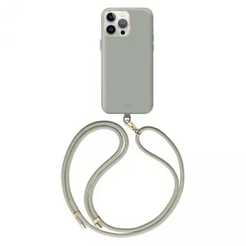 UNIQ Coehl Creme Case til iPhone 15 Pro Max 6,7 inch, magnetisk opladning, Soft Sage