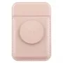 UNIQ Flixa Magnetic Card Wallet med Kickstand Blush Pink MagSafe