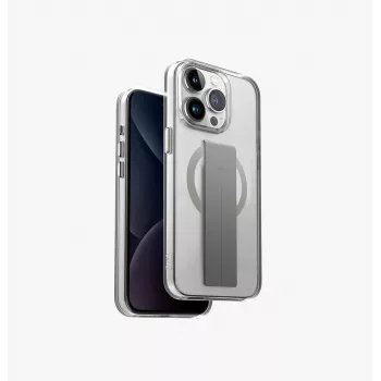 UNIQ Heldro Mag iPhone 15 Pro 6,1 inch MagClick opladningshylster Lucent Clear