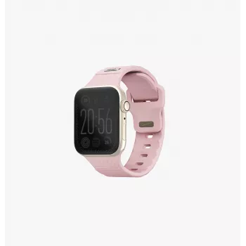 UNIQ Stride Apple Watch armbånd 38/40/41mm FKM gummi Lyserosa