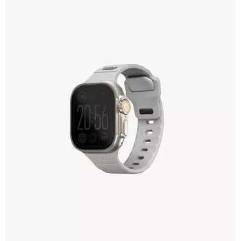 UNIQ Stride Apple Watch armbånd 42/44/45/49mm FKM gummi Kreidegrau