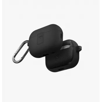 UNIQ Clyde Lock Case til AirPods Pro 2 (2022/2023) - Charcoal/Dark Grey